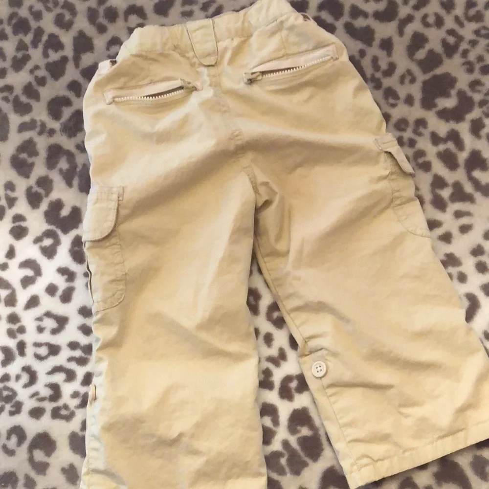 Old Navy Crazy 8 Pink Stripe Top Utility Pant Bundle Size 18-24 Months
